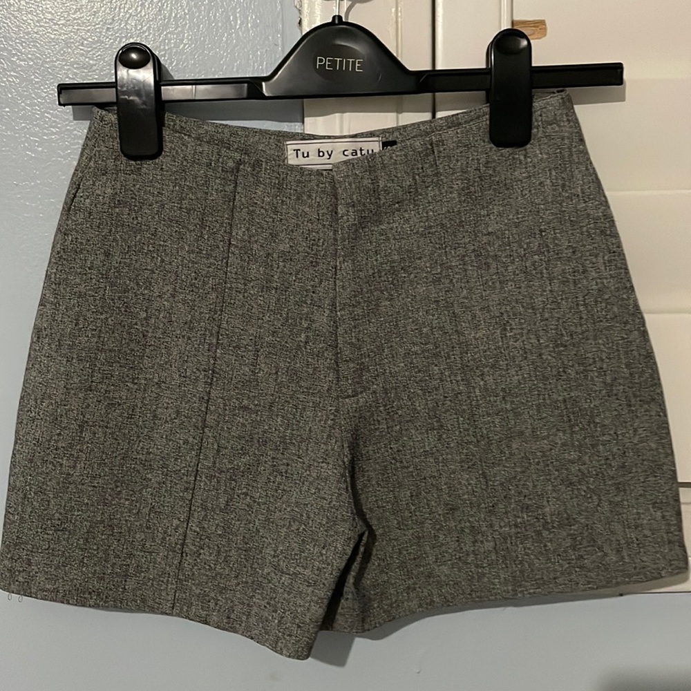 grey shorts. like new